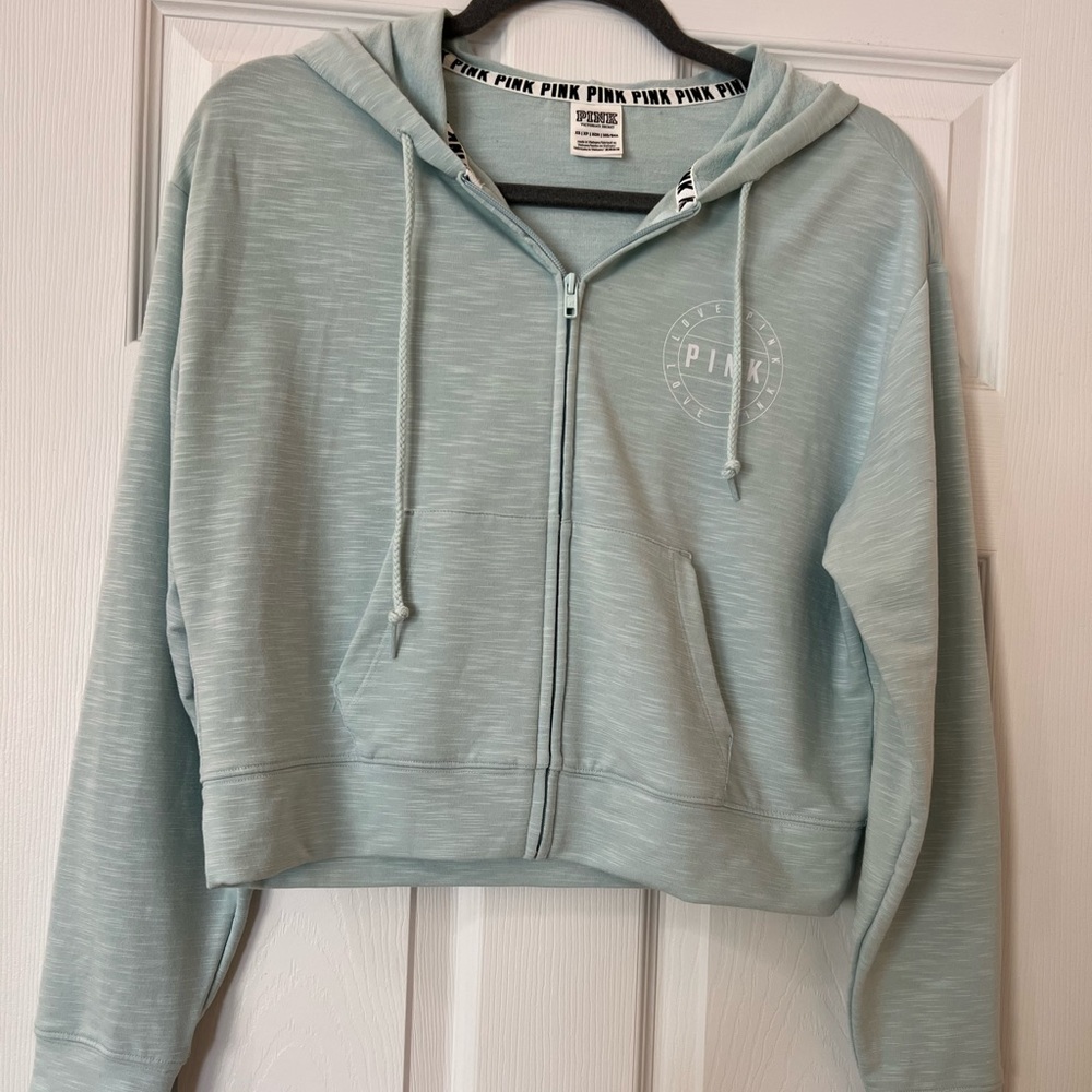 Mint Green VS PINK Zip-up.